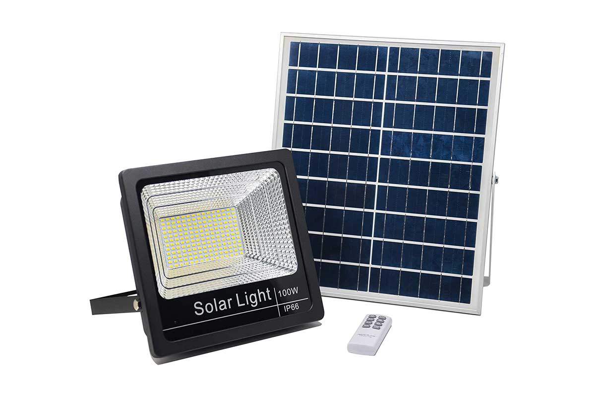 luz led solar focos led