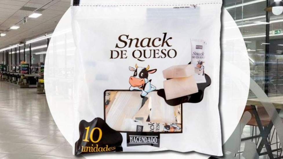 Snack de queso. Foto de: Supermercados