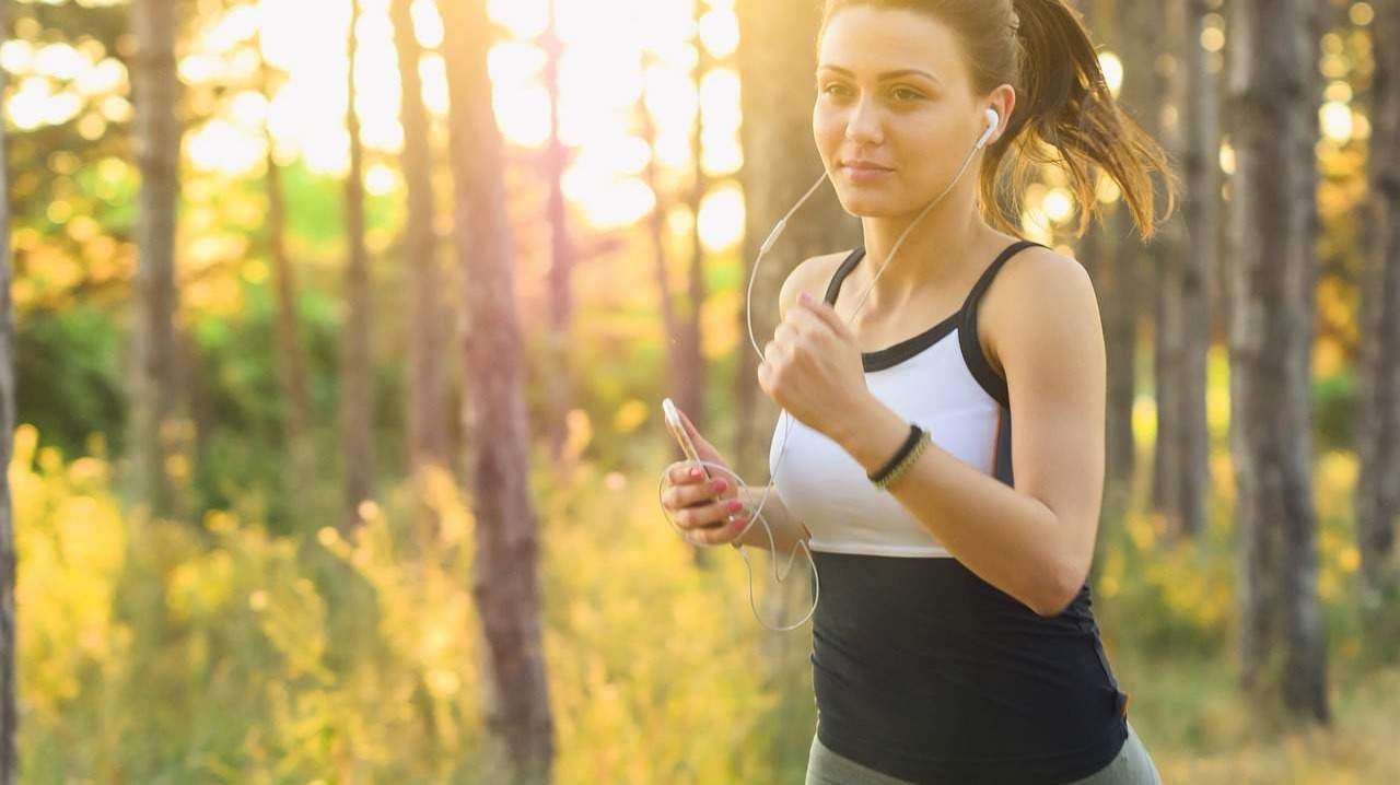 Mujer haciendo ejercicio